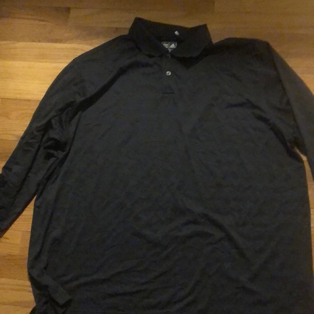 Adidas Black long sleeve shirt xxl